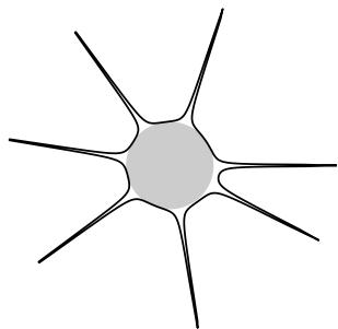 Milman hyperbolic sketch of a convex set